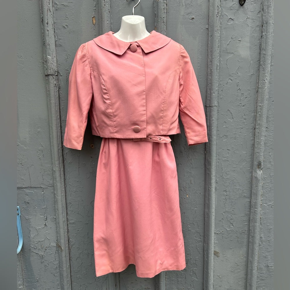 1950’s Handmade Dress & matching jacket, approx Size 6