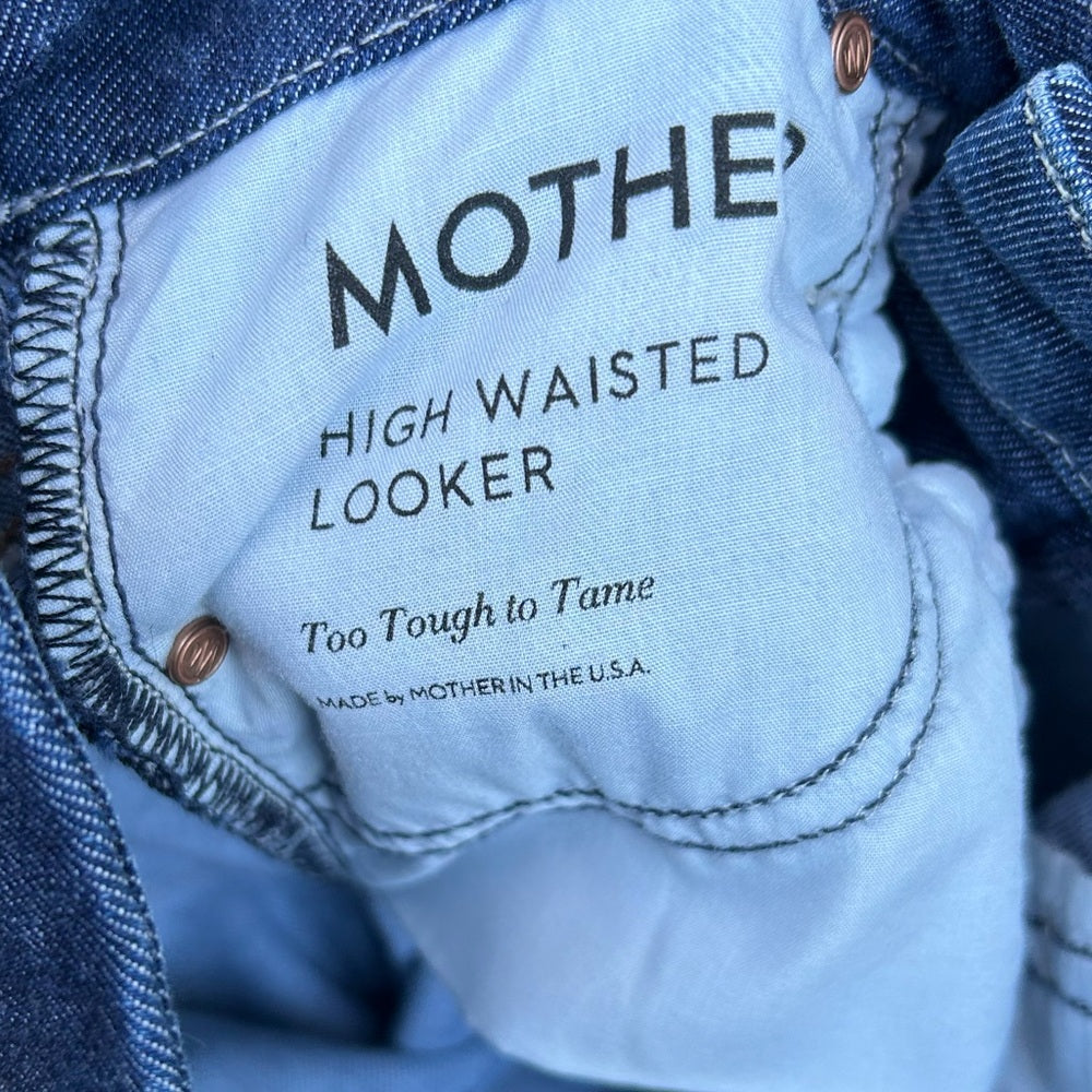 Mother The Looker High-Waisted Skinny Jeans, size 25