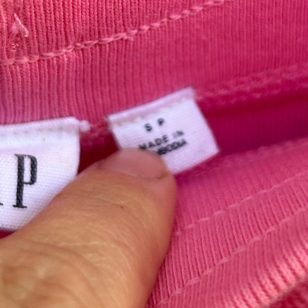 Gap Reverse Terry Pink Shorts, Small