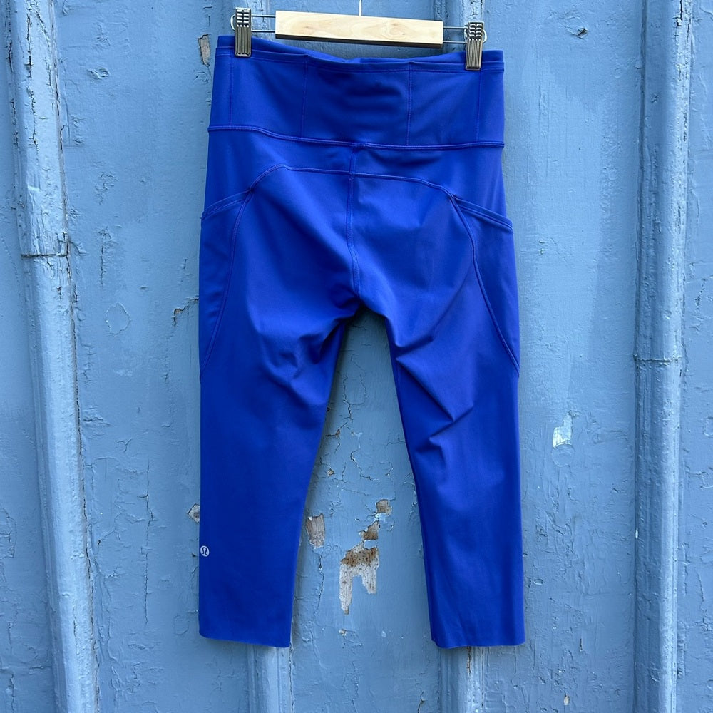 Lululemon fast and free crop, size 6