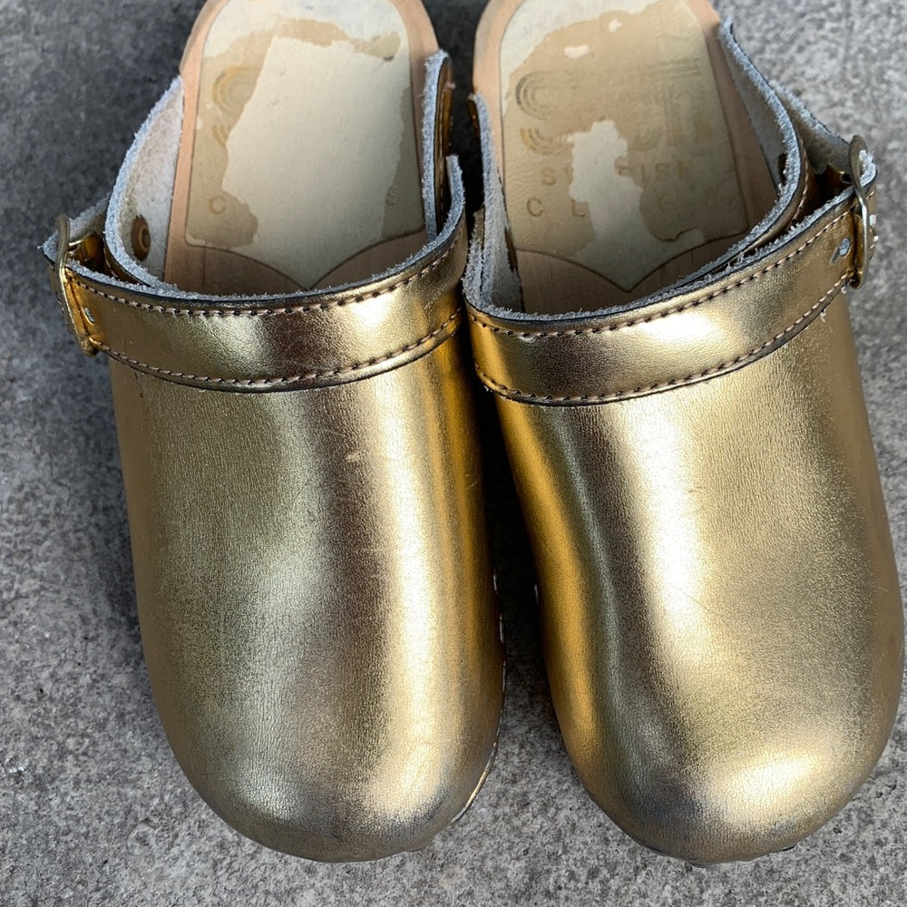 Sven gold Childrens clogs, EU 28 (Toddler 11)