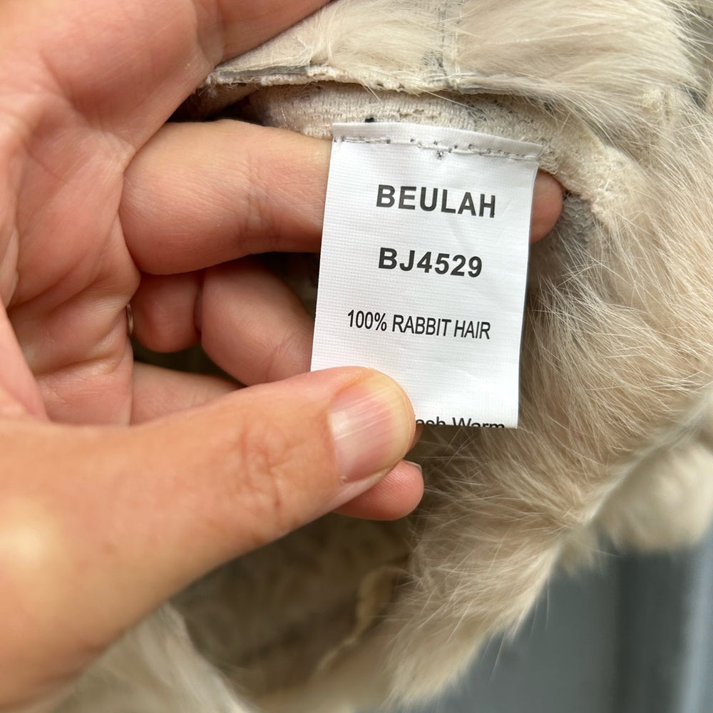 Beulah Rabbit Hair Jacket, M