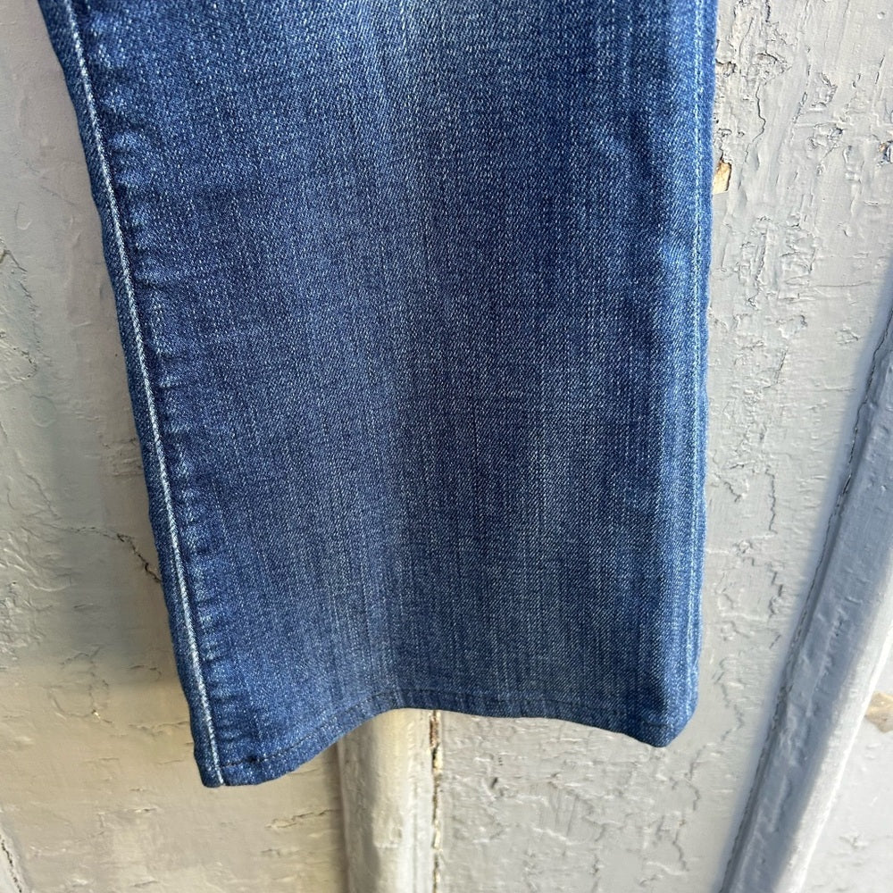 Mother The Drama High-Rise Flare Jeans, size 28