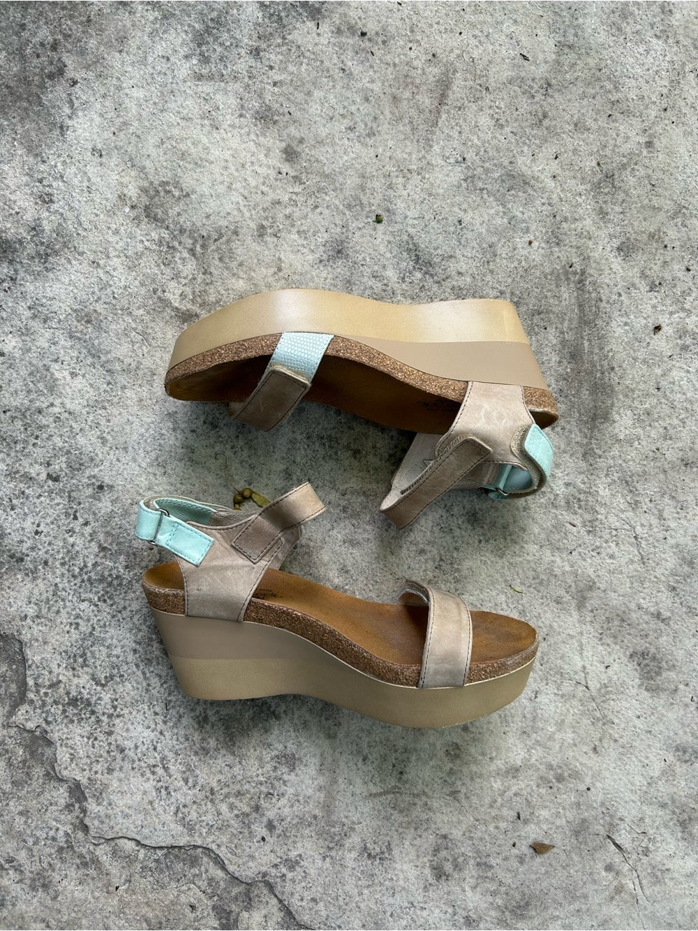 Naot Miracle Platform Sandals, size 40