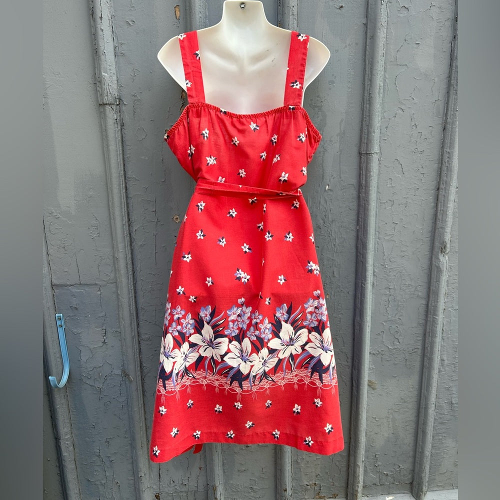 Jandabar 1970’s Day Dress, size approx M/L