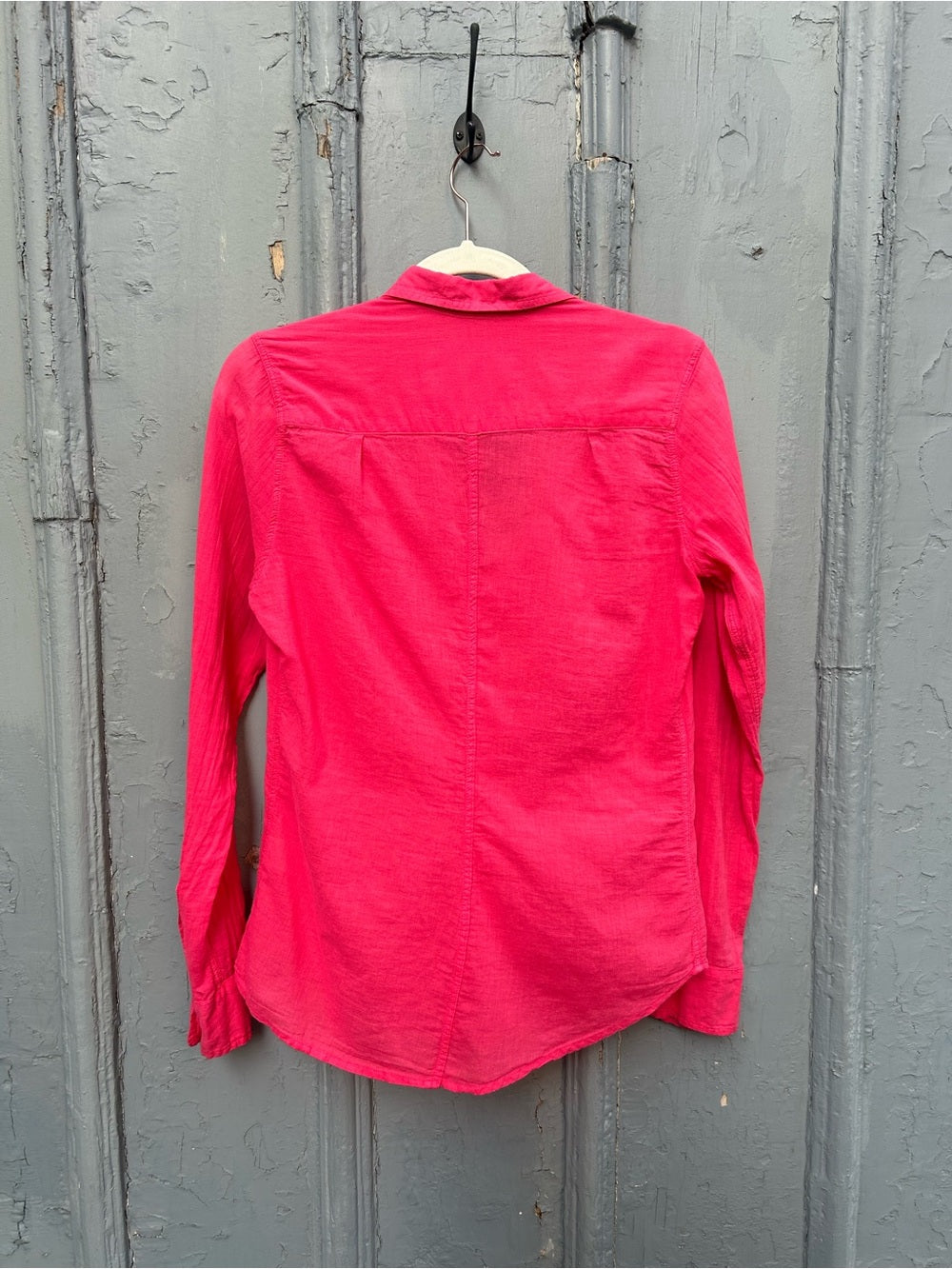 Frank & Eileen Raspberry Pink Button-down, Small