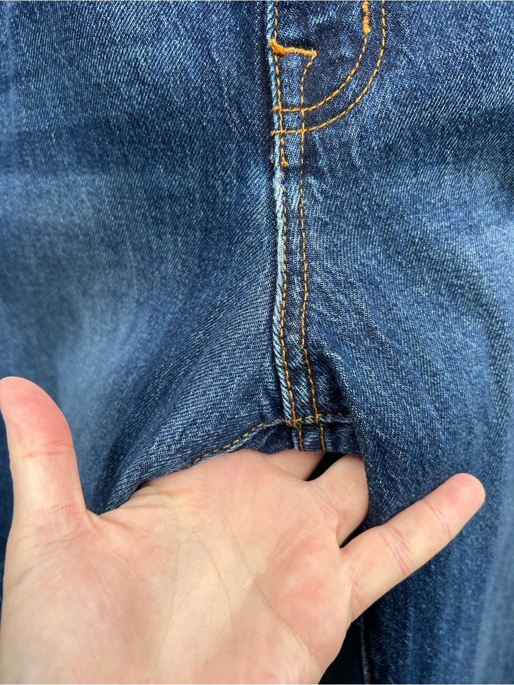 Modern American Highland Boyfriend Jean, size 28