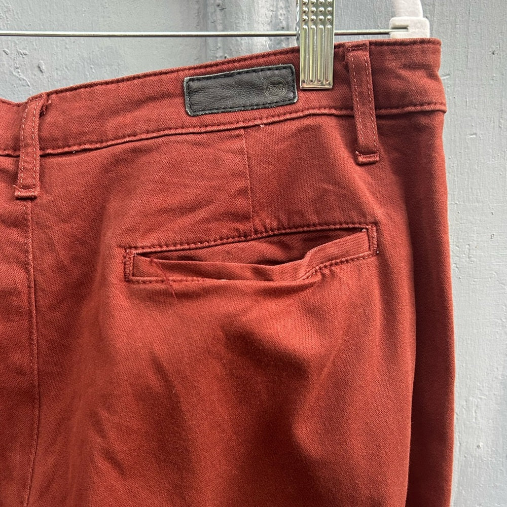 AG Caden Burgundy trouser, size 29