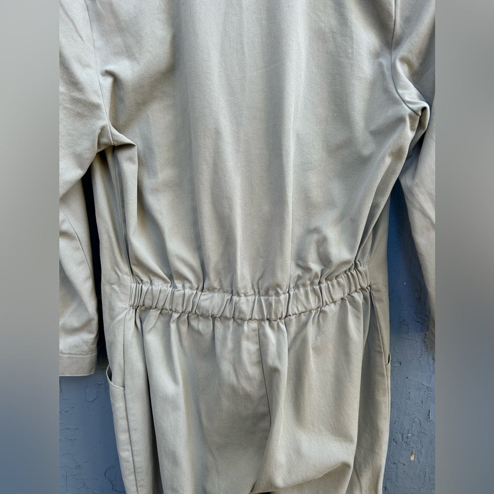 Dagg & Stacey Finch light khaki boiler suit, size 4