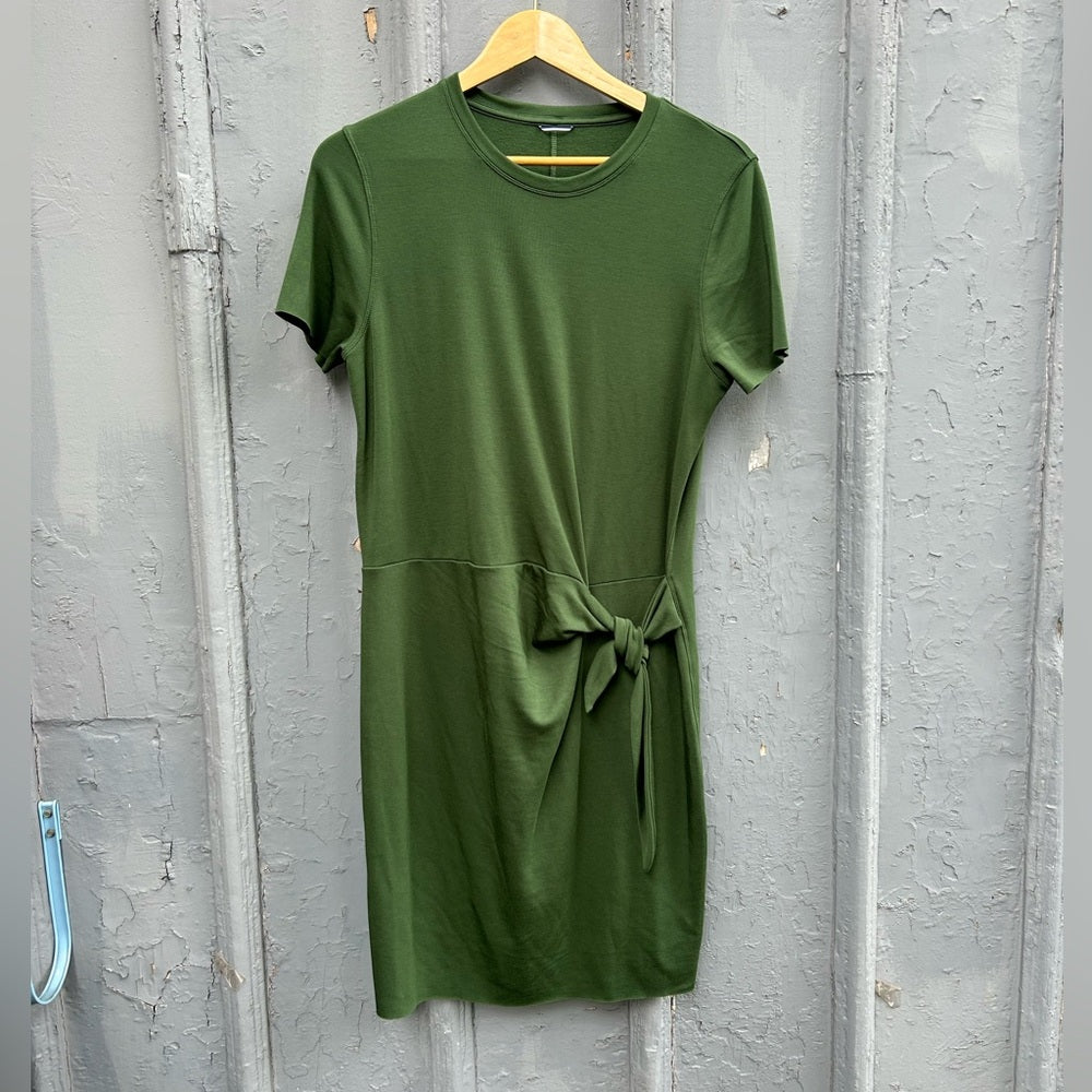 Kit and Ace Tie Brushed Dress, Medium