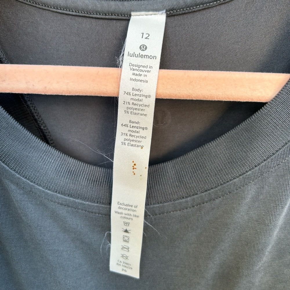 Lululemon Ease of It All Modal Dress, size 12