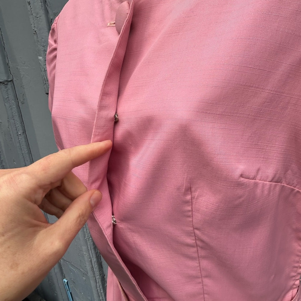 1950’s Handmade Dress & matching jacket, approx Size 6