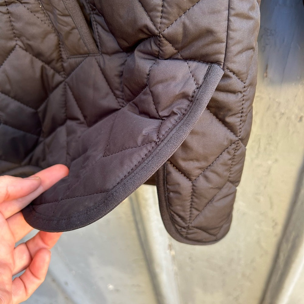 Ilse Jacobsen Short quilted A-shaped coat, size 8