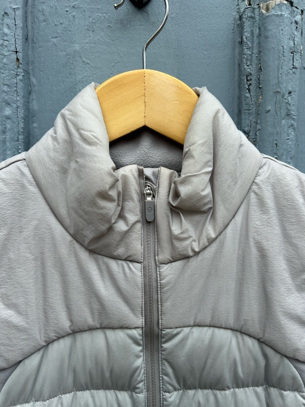 Lululemon Chrome Down for it all vest, size 8