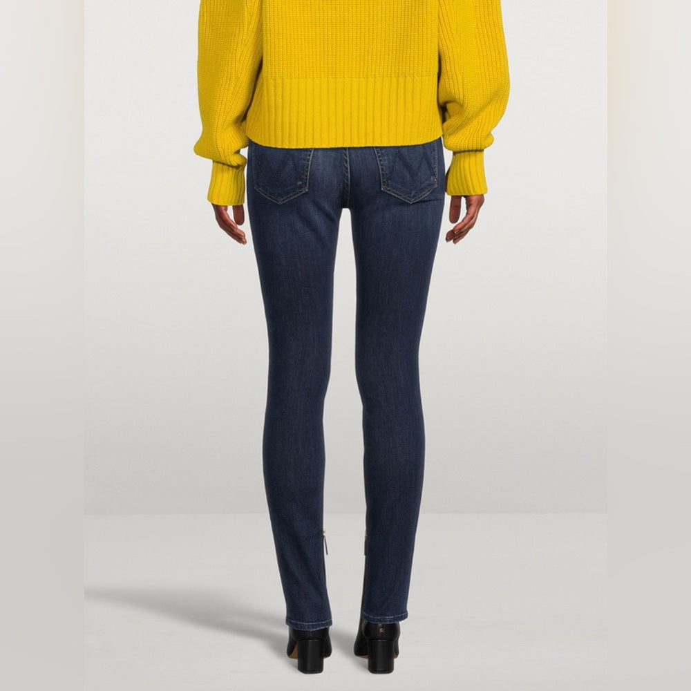 Mother The Looker High-Waisted Skinny Jeans, size 25