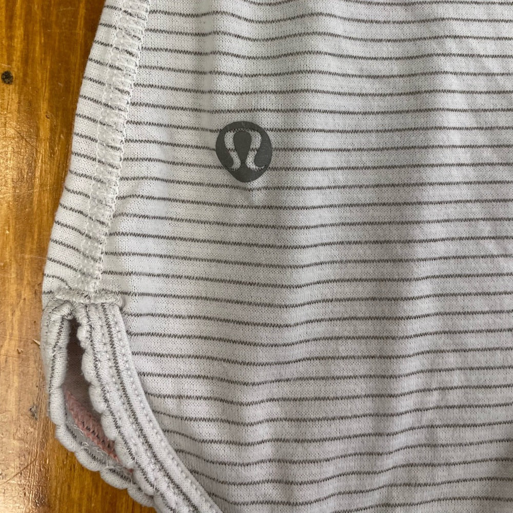 Lululemon 105 F Singlet, Pink & Grey, size 4