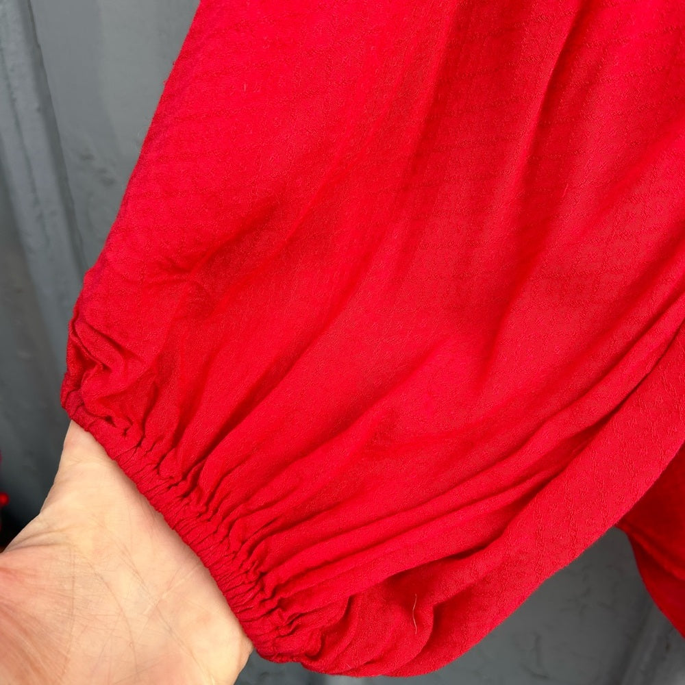 Maeve Balloon sleeve blouse, size 4