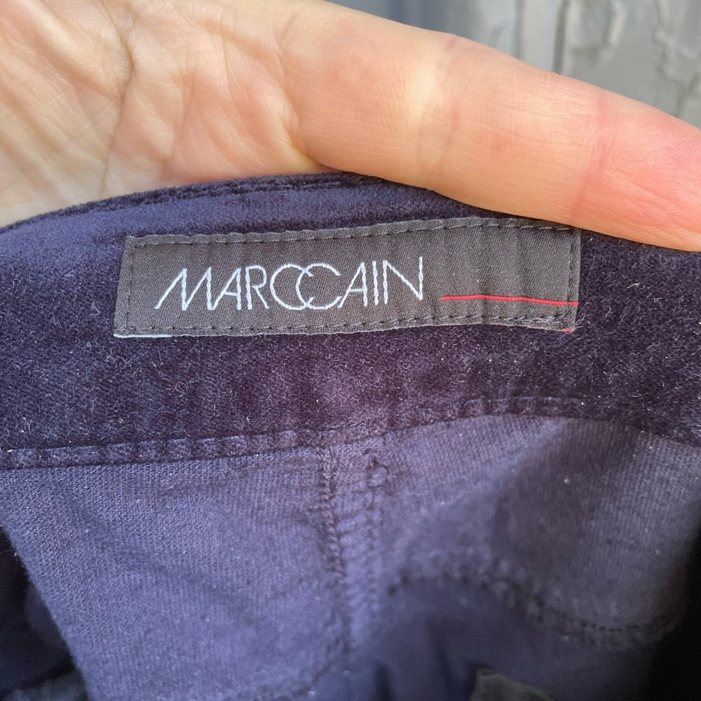 Marc Cain Blue Velvet Jean style Pants, size N3 (US8)