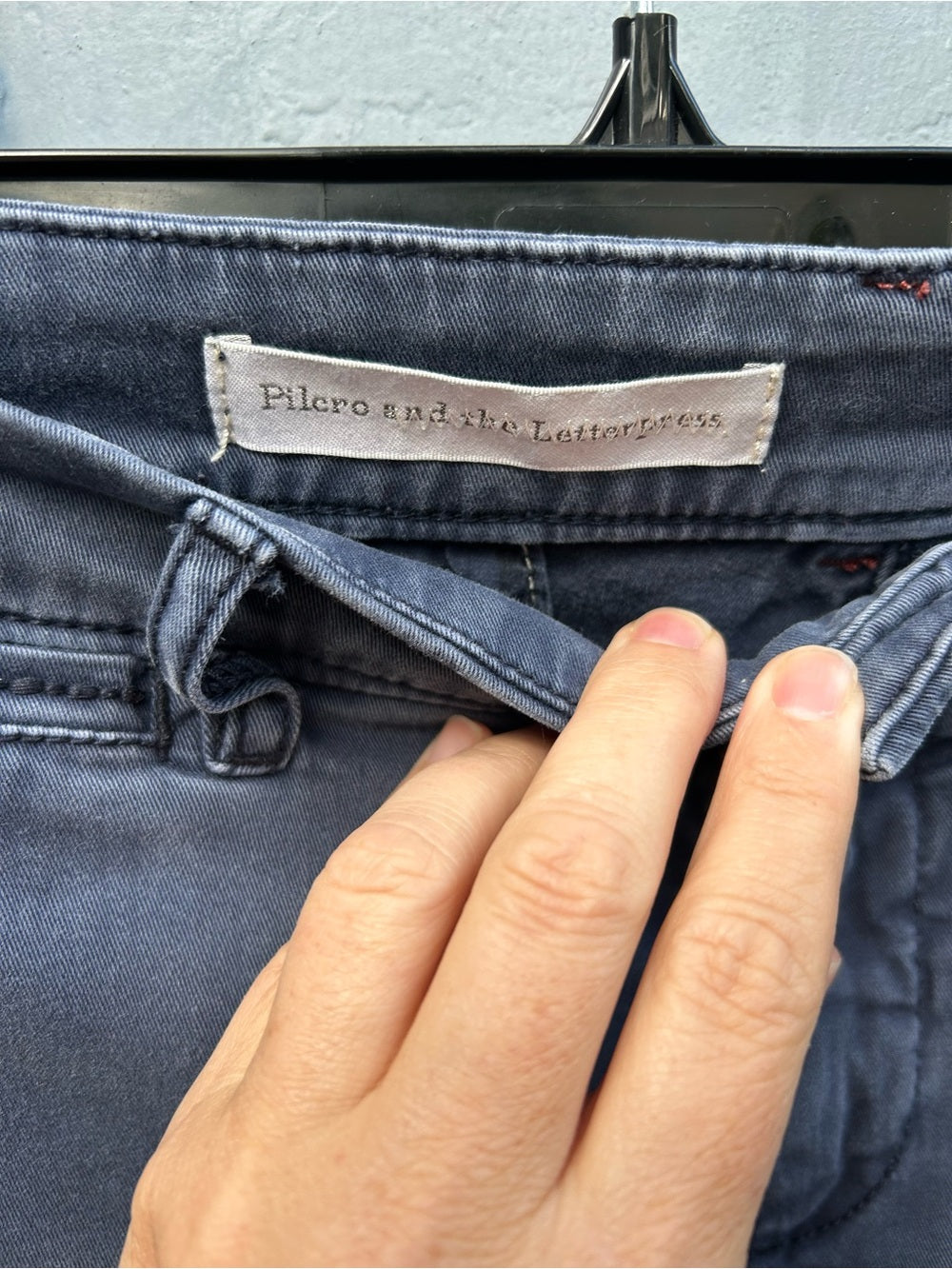 Anthro Pilcro Hyphen Navy Shorts size 29