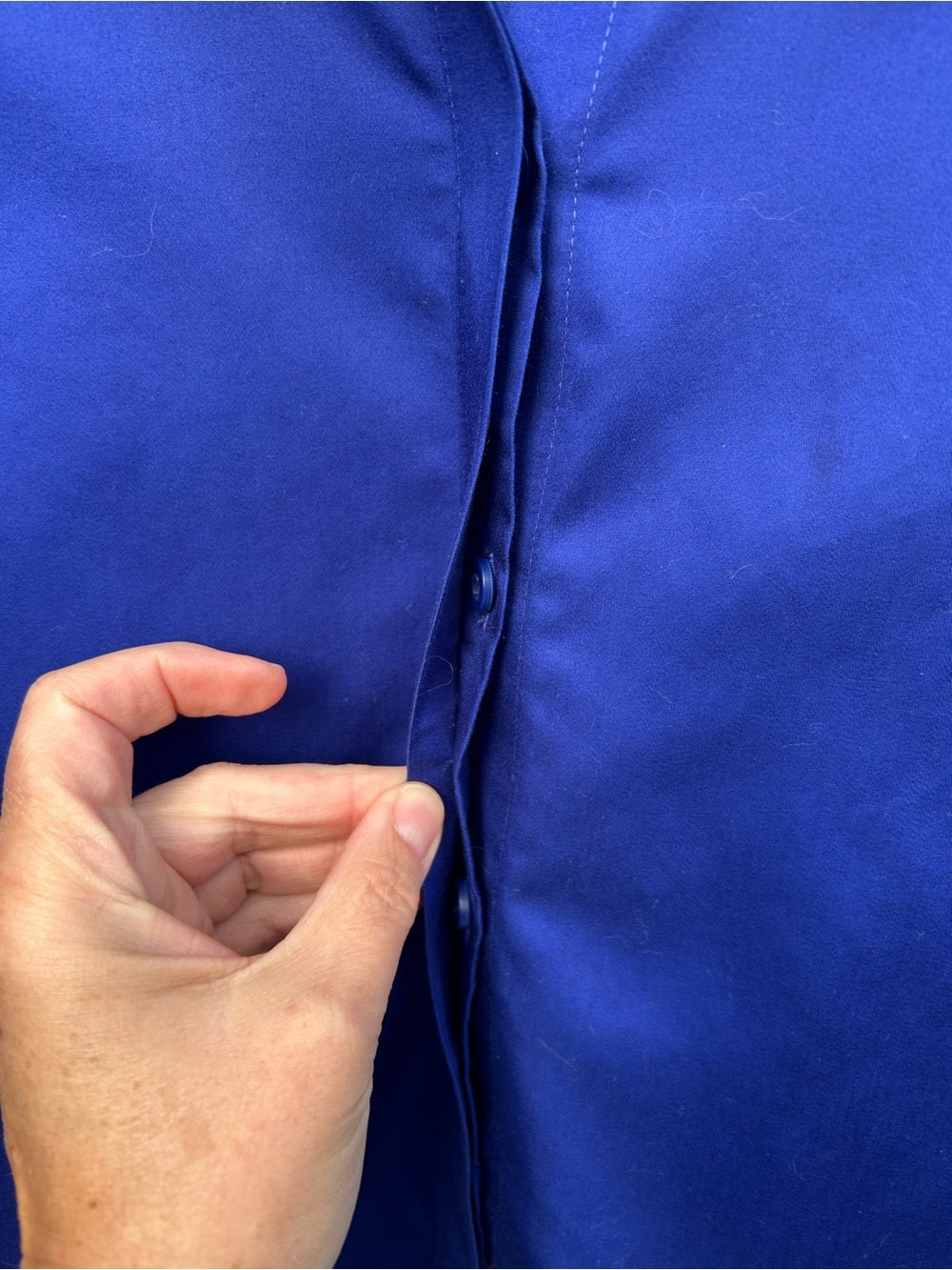 Chico’s Cerulean Blue Tunic, “0” (Fits M)