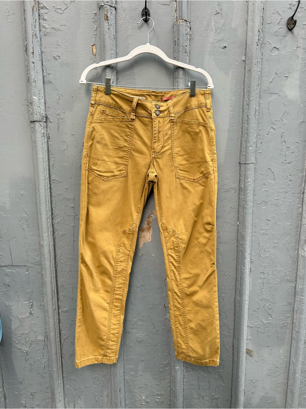 Anthropolgie Pilcro the Wanderer Pants Mustard, size 27