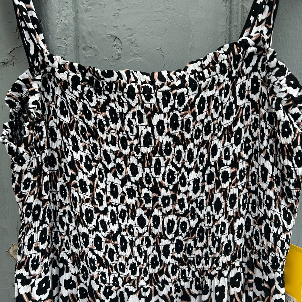 Diane Von Furstenberg x Target Smocked Maxi dress, BNWT, size XXL