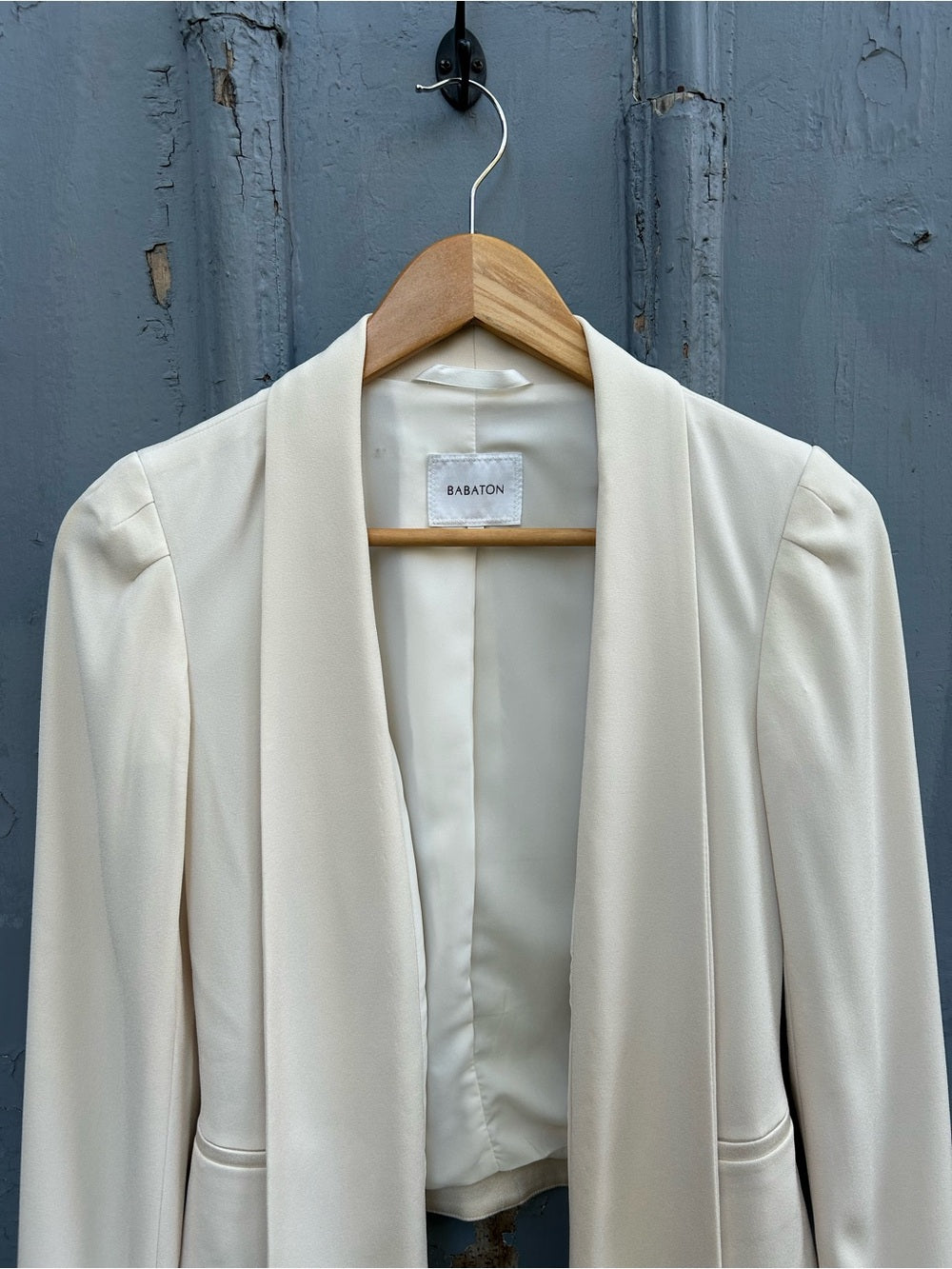 Babaton Cream Dominik Blazer, size 4