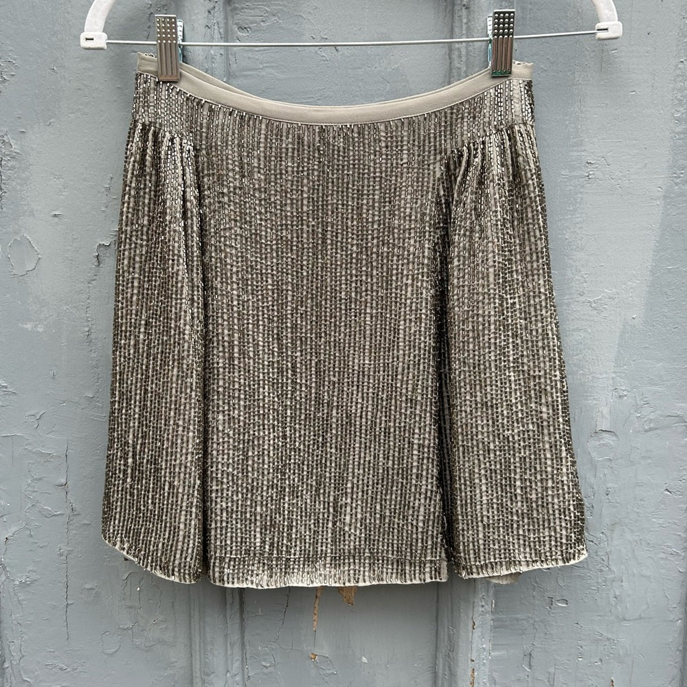 Club Monaco Sequinned Madisyn Mini Skirt with Pockets, BNWT, Size 0