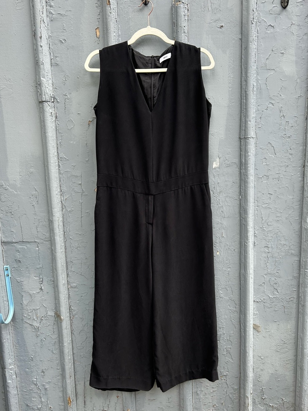 Index Black Silk jumpsuit, size M