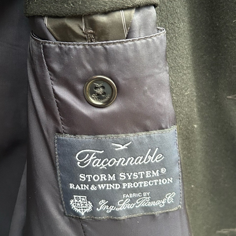 Faconnable x Loro Piana Military Pea Coat, size XS