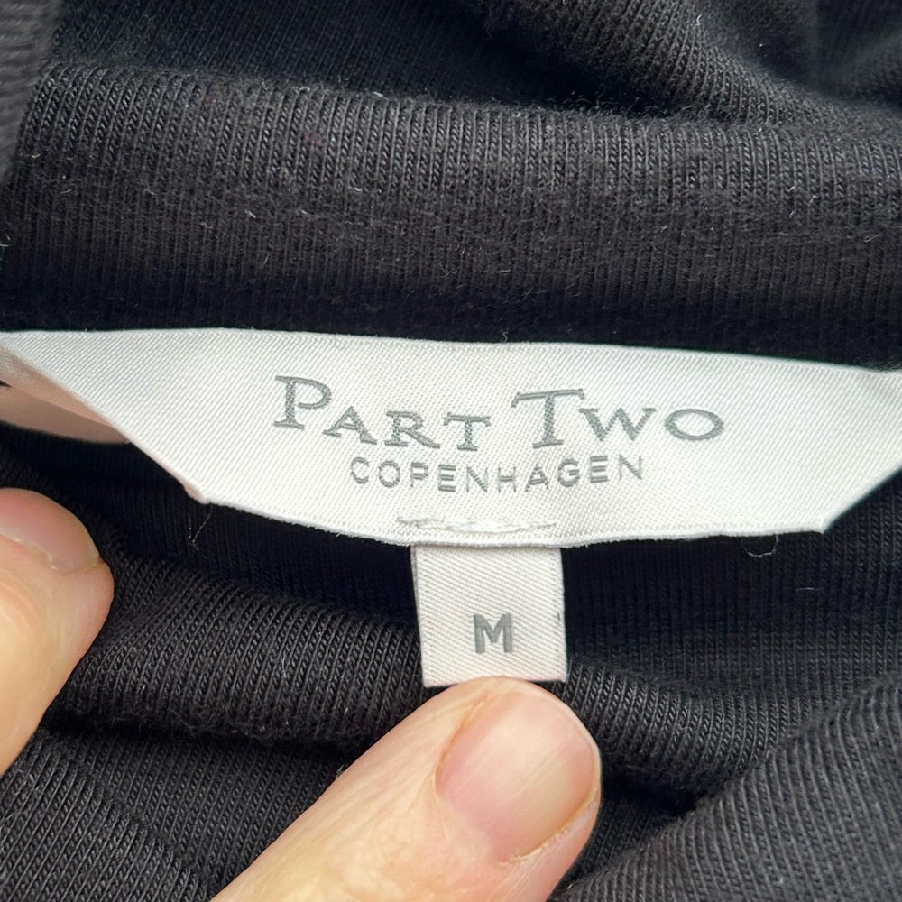 Part Two Copenhagen Black turtleneck, size M