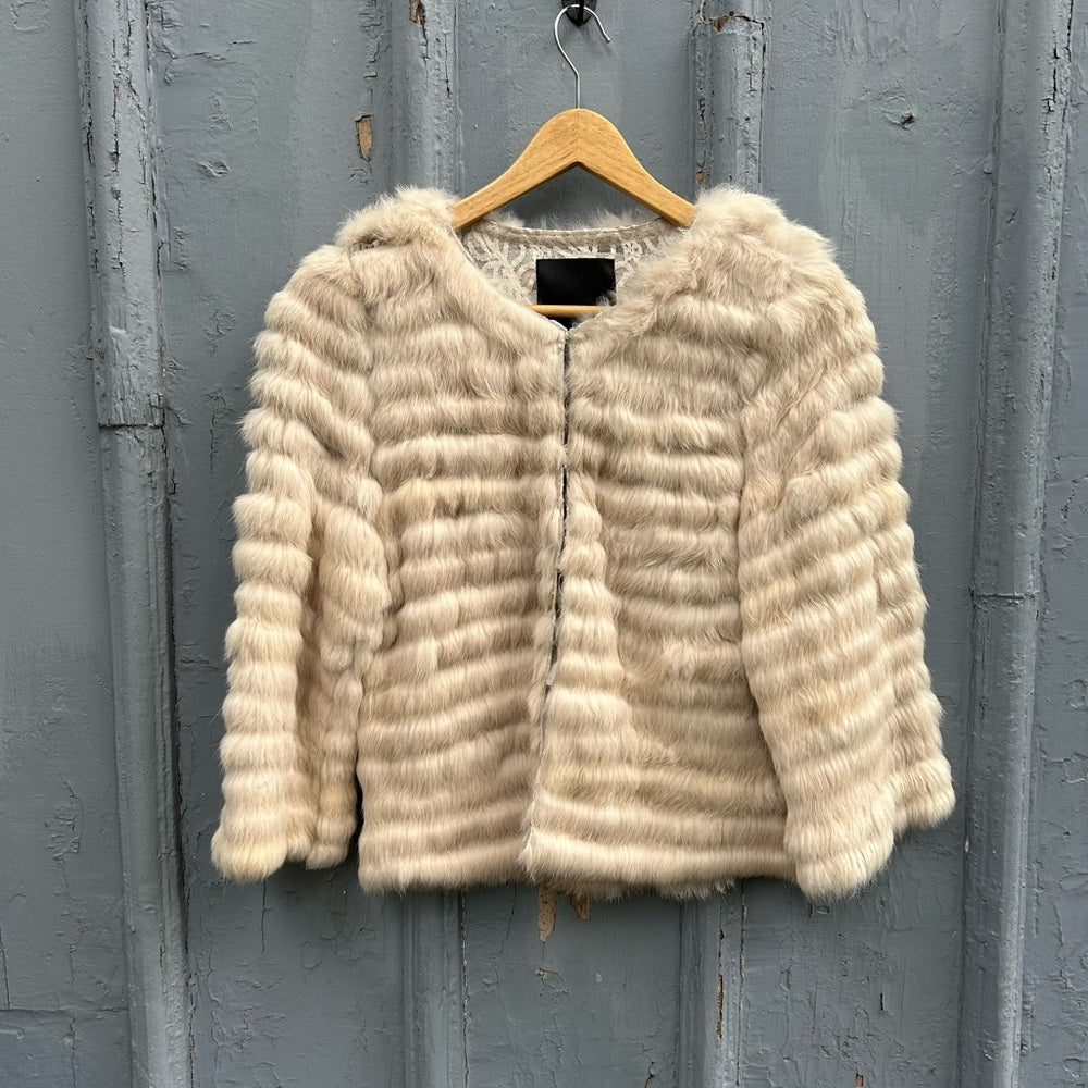 Beulah Rabbit Hair Jacket, M