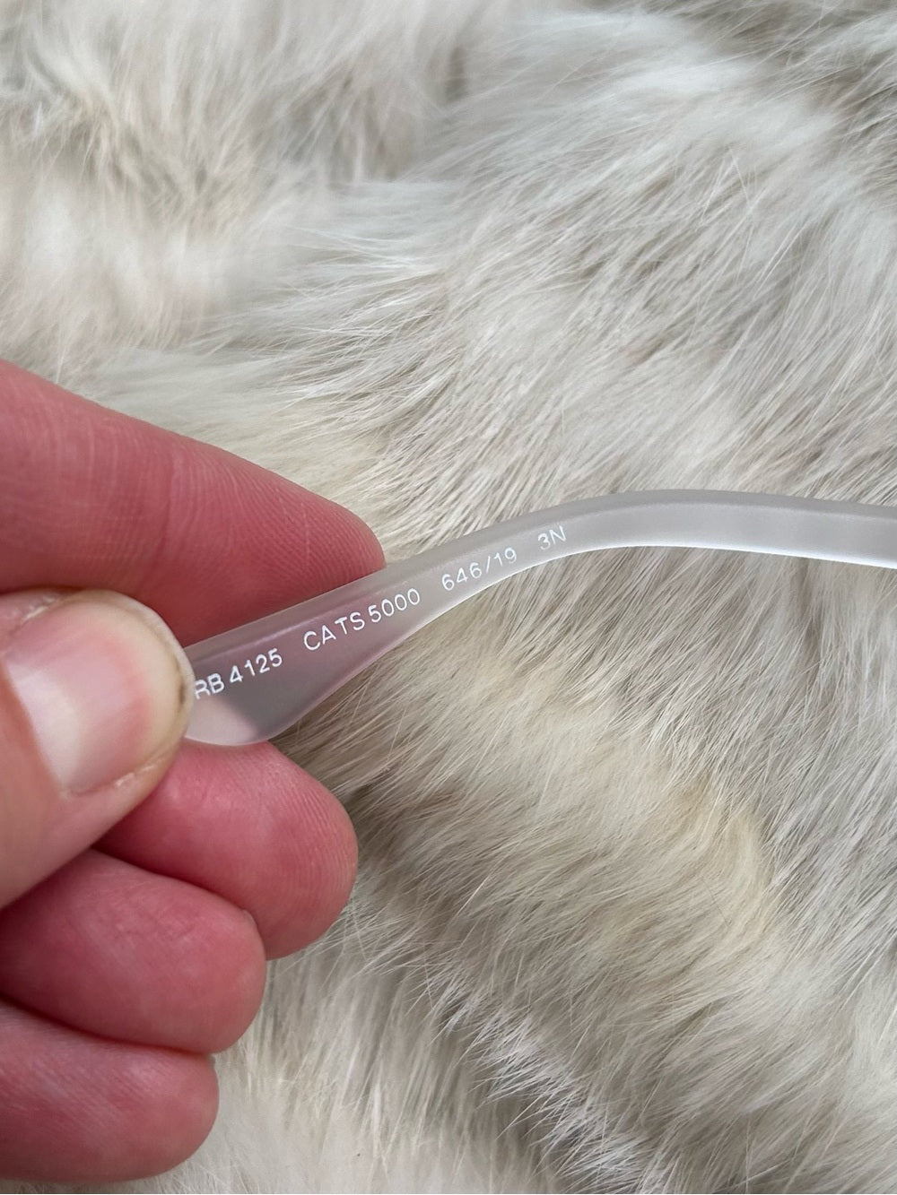 Ray Ban Clear Cats 500 Aviators, OS