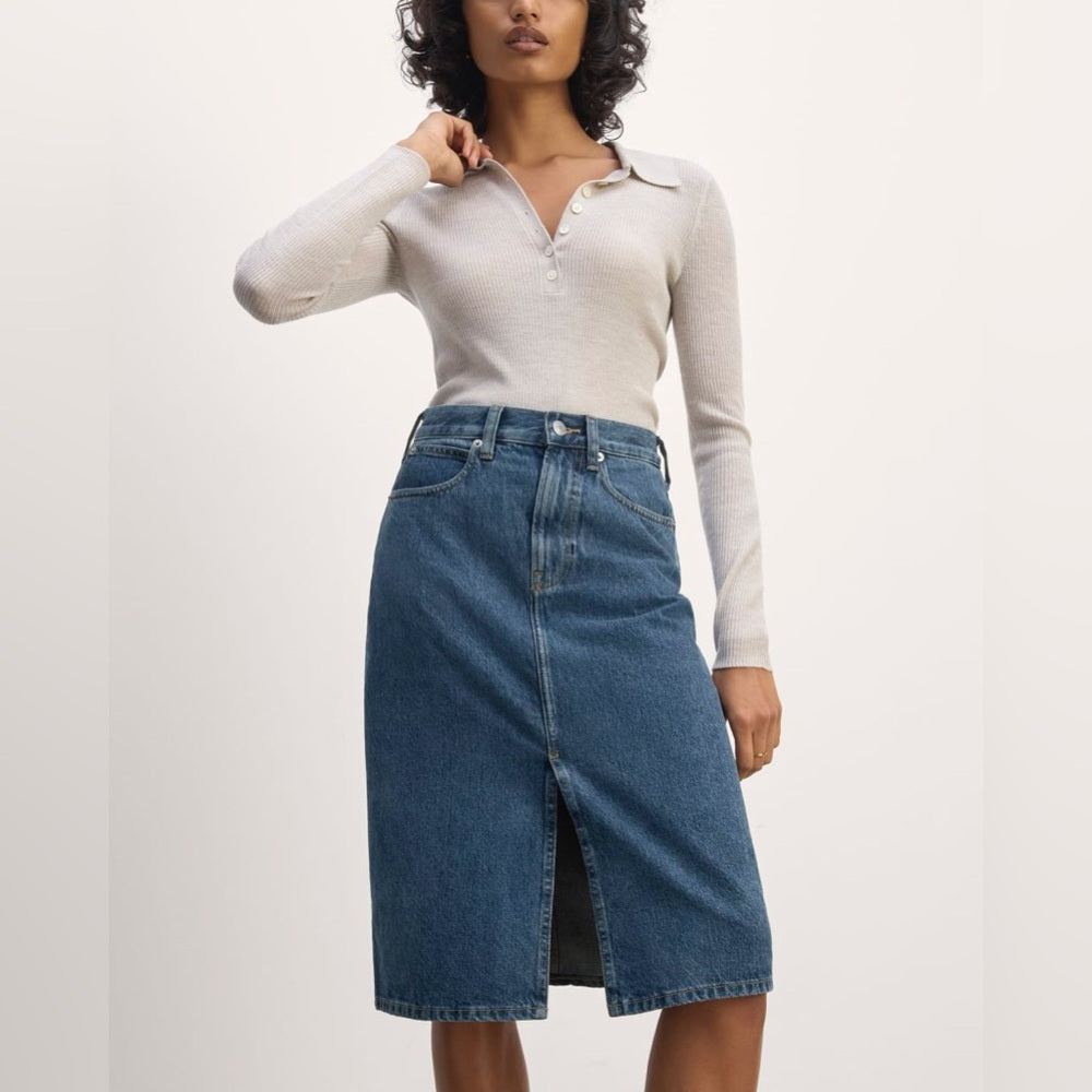Everlane The Midway Skirt, size 6