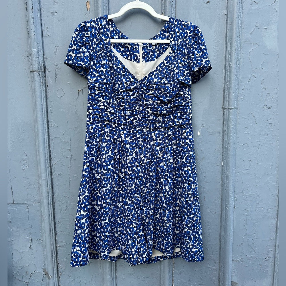 Anthropologie Leifnotes Drafted Petals Romper, size 14