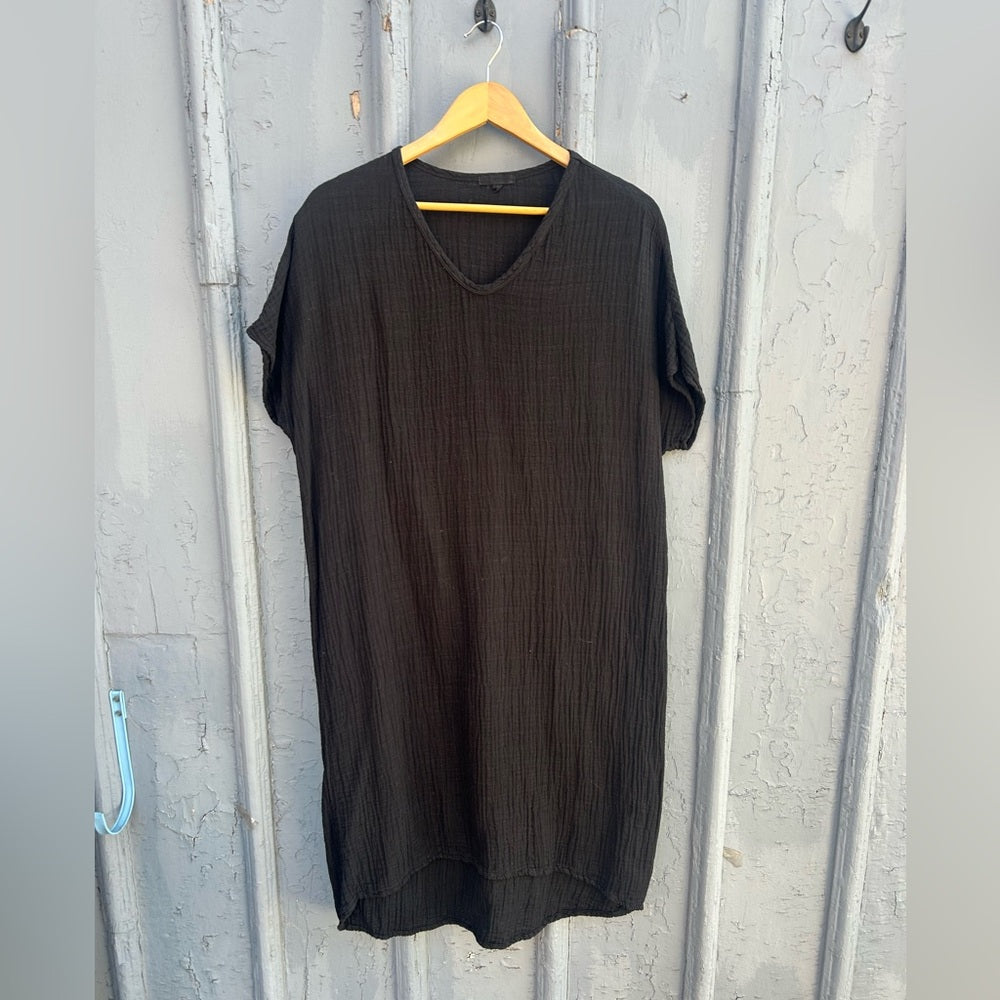 It is Well LA black Cotton shift dress, size M