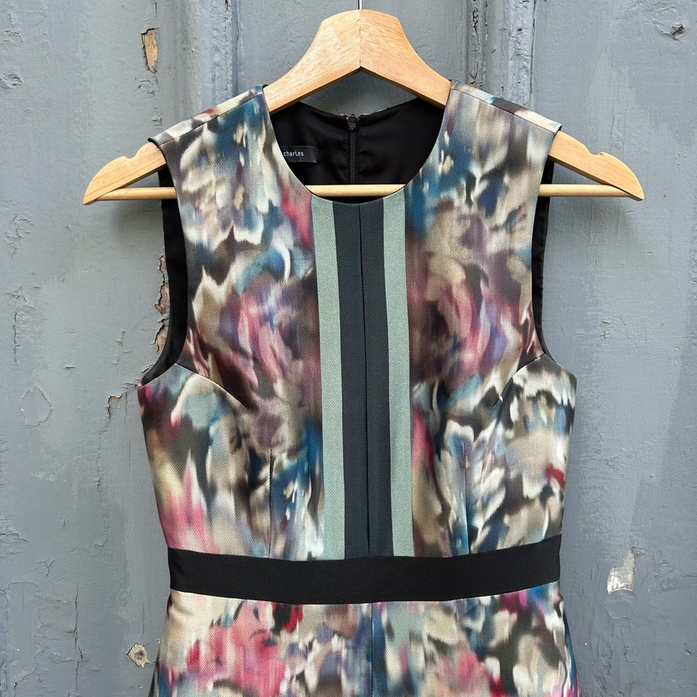 Judith & Charles multi colour dress, size 0