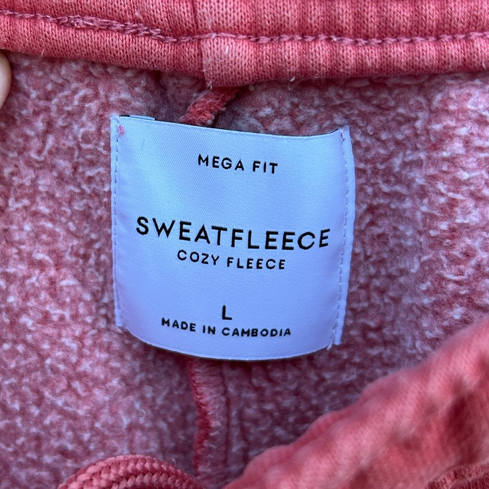 Aritzia Sweat Fleece Cozy Fleece Sweatpants, size L