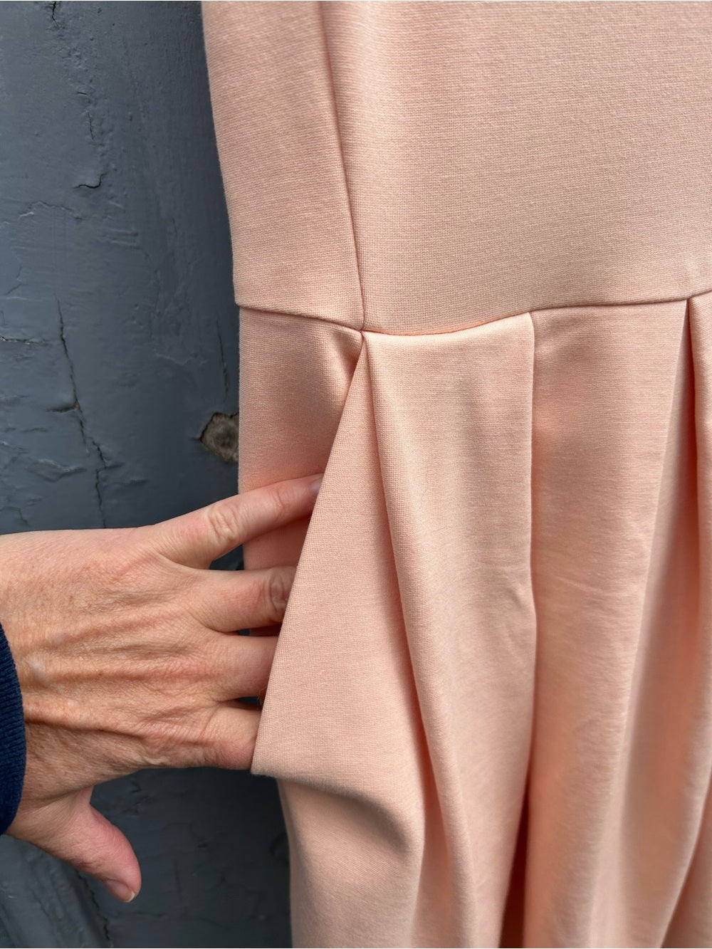 Aritzia Sunday Best Peach Sleeveless Fit & Flare S