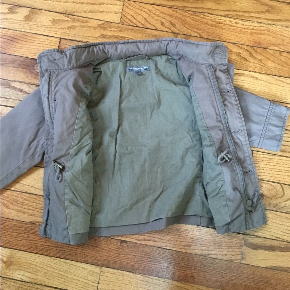 Bonpoint light khaki field jacket, size 4T