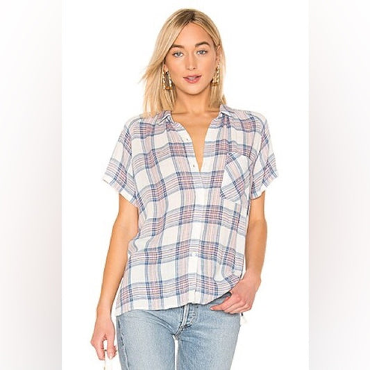 Rails Christine Button Down Top, Size XS