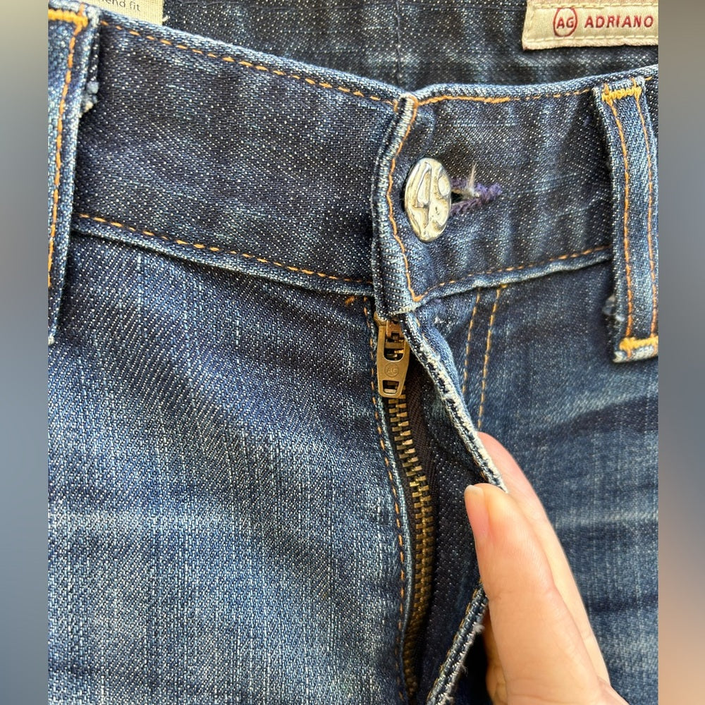 AG Adriano Goldschmied Tomboy Relaxed Straight Leg Jeans, Size 30