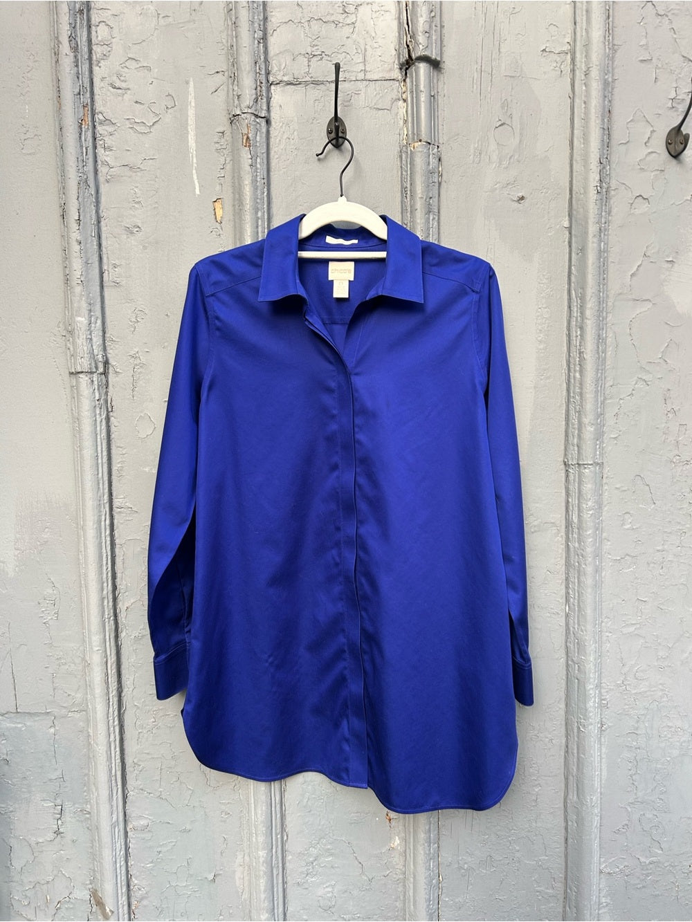 Chico’s Cerulean Blue Tunic, “0” (Fits M)