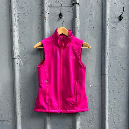 The North Face Ridgeline Hot Pink Soft Shell Vest, size XS