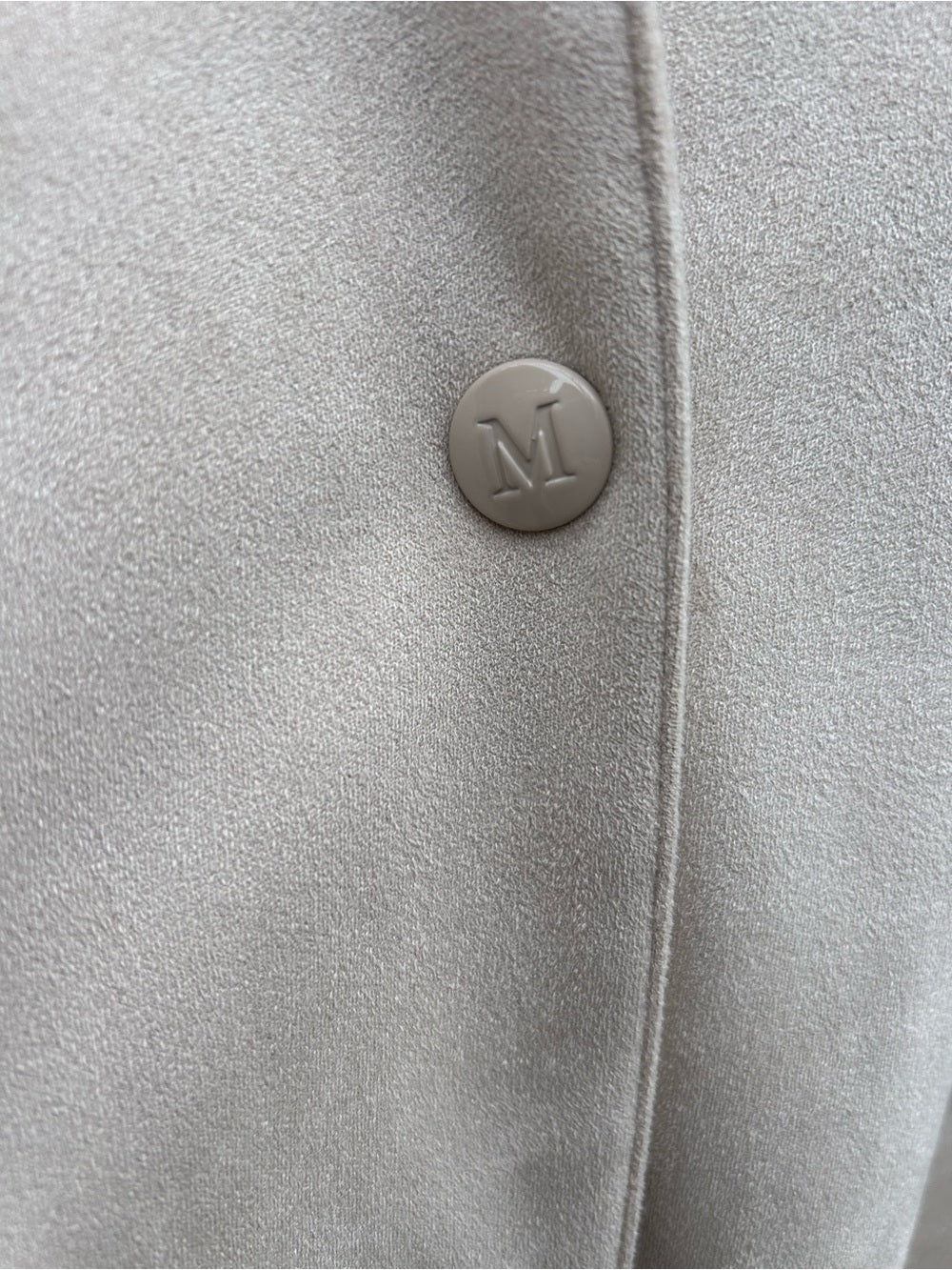 MaxMara Leisure Cream Jersey Gilet Vest, BNWT, size Large
