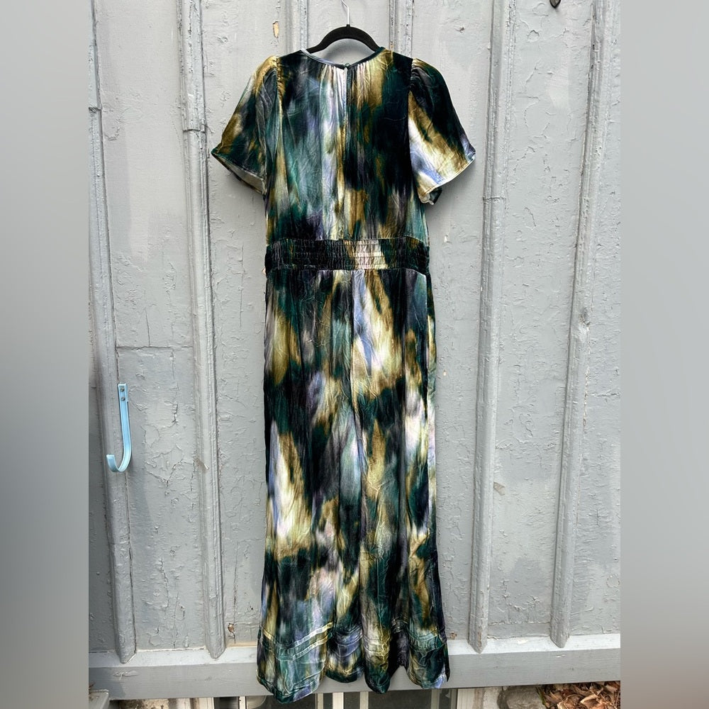 By Anthropologie The Somerset Jumpsuit: Velvet Edition, BNWT, size XL