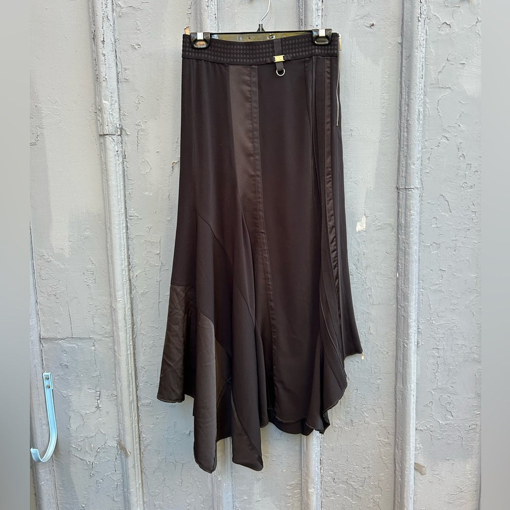 High Everyday Couture black patchwork skirt, size 6