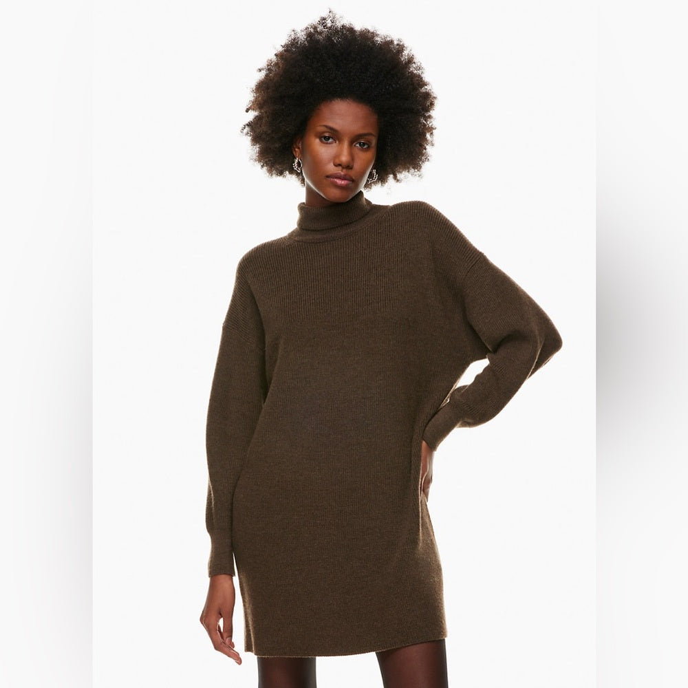 Babaton Maclean Merino Sweater Dress, size XXS