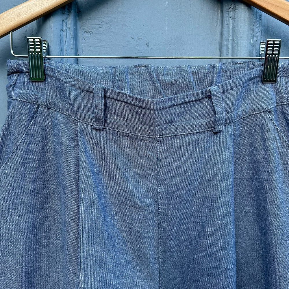 Power of My People - The Minimalist - Indigo Wayward Fit Pants SIZE S