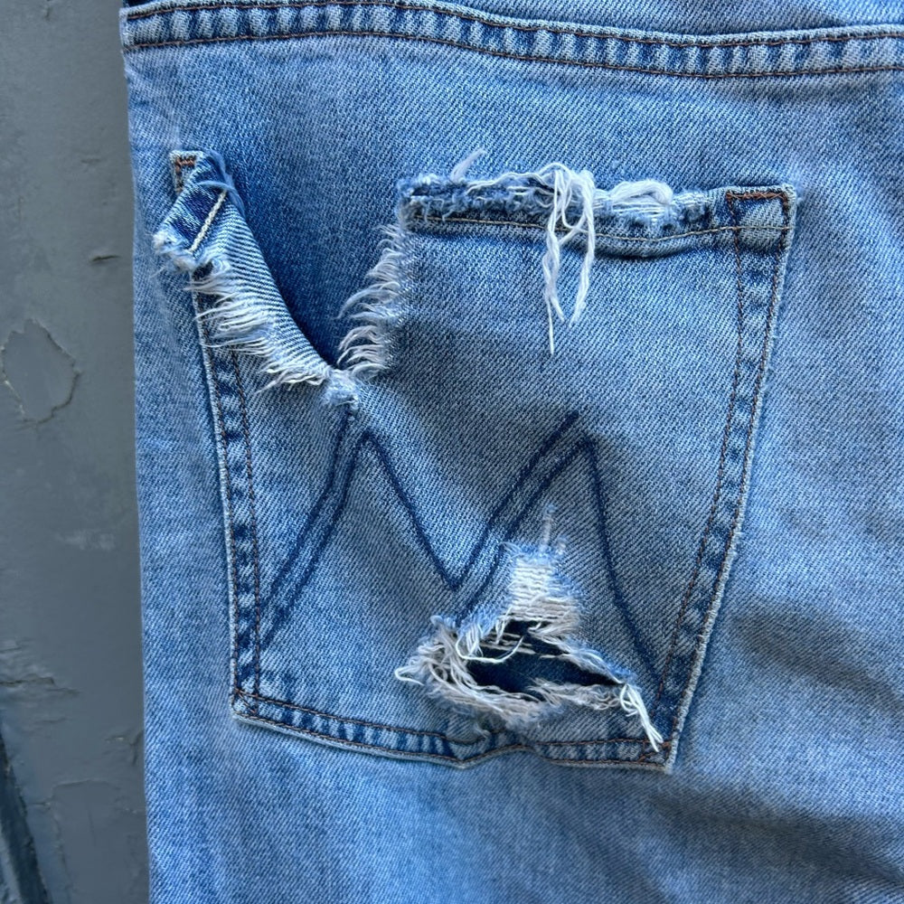 MOTHER Hiker Hover High-Waisted Jeans, size 30